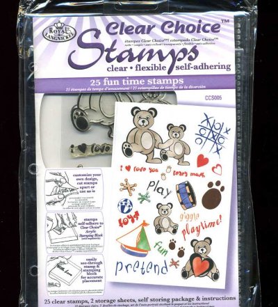 Clear Choice Stamps - Fun Time (Children's Toys) - Click Image to Close